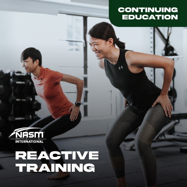 NASM Reactive Training course in Malaysia & Singapore