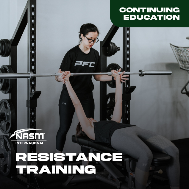 NASM Resistance Training Online Course in Malaysia & Singapore