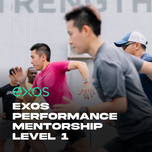 Exos Performance Mentorship Phase 1 in Singapore 2025